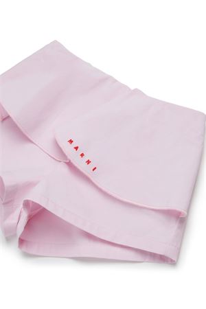 pink cotton shorts MARNI KIDS | M01461M00UW0M347